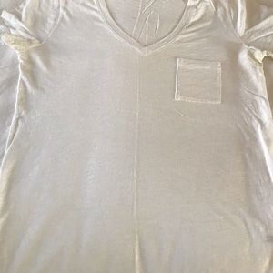 Madewell White T